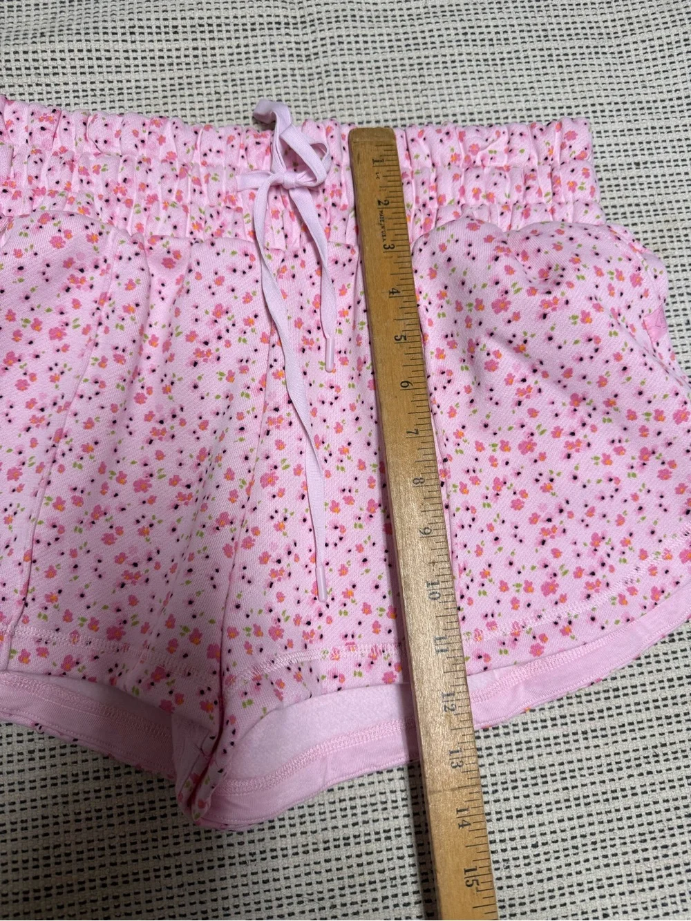 🎯50% OFF! Blogilates pink Floral Women's Drawstring Lounge Shorts